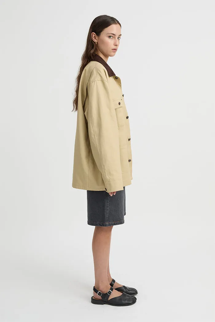 Louis Barn Jacket Cream