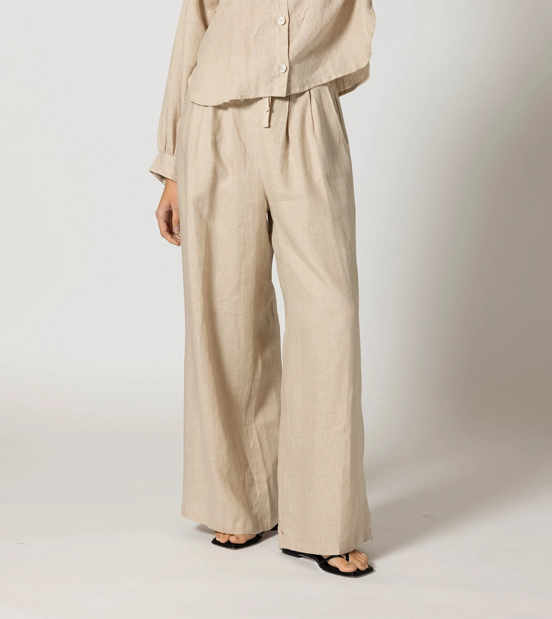 Lovina Pant | Oatmeal