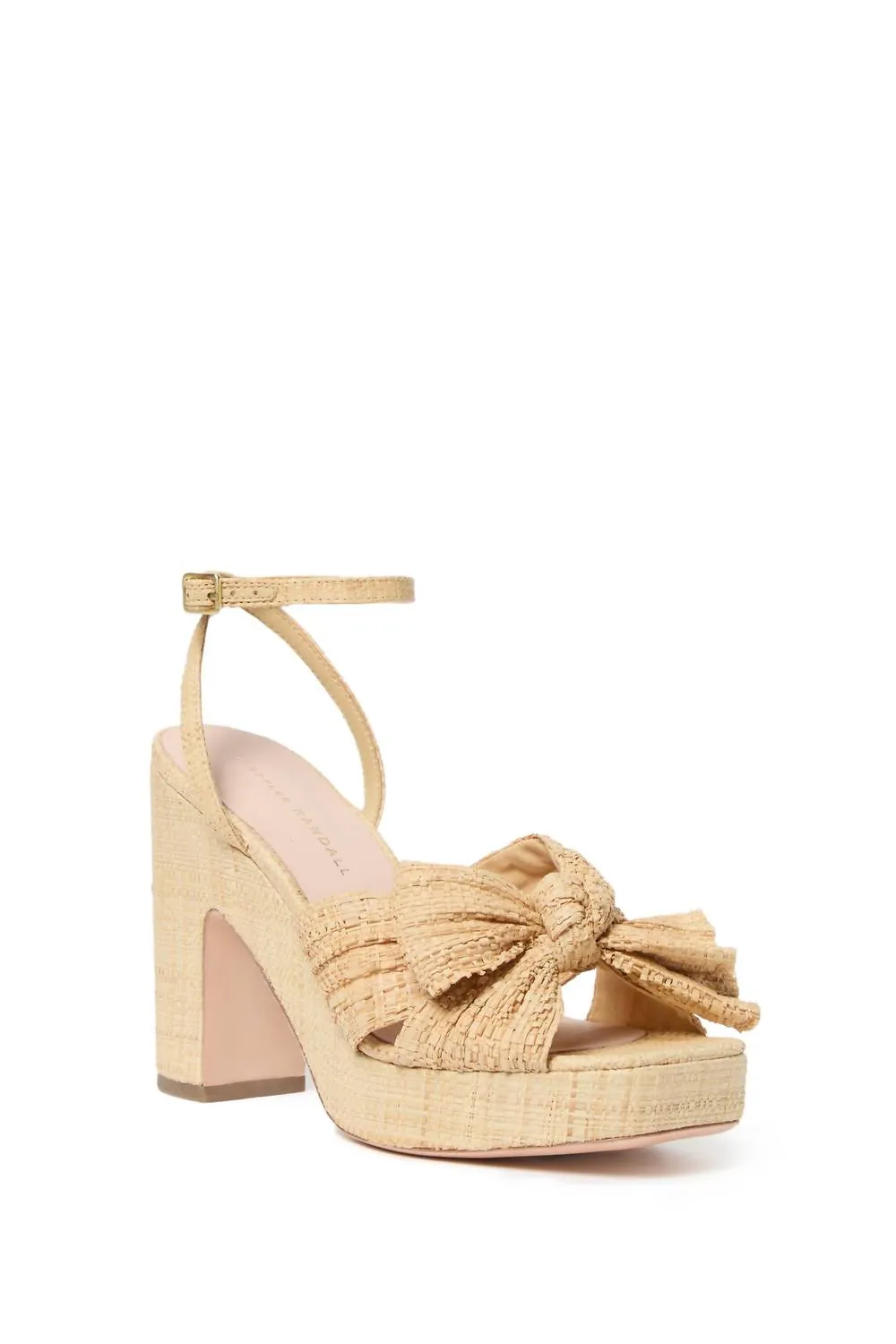 Lucia Pleated Bow Platform