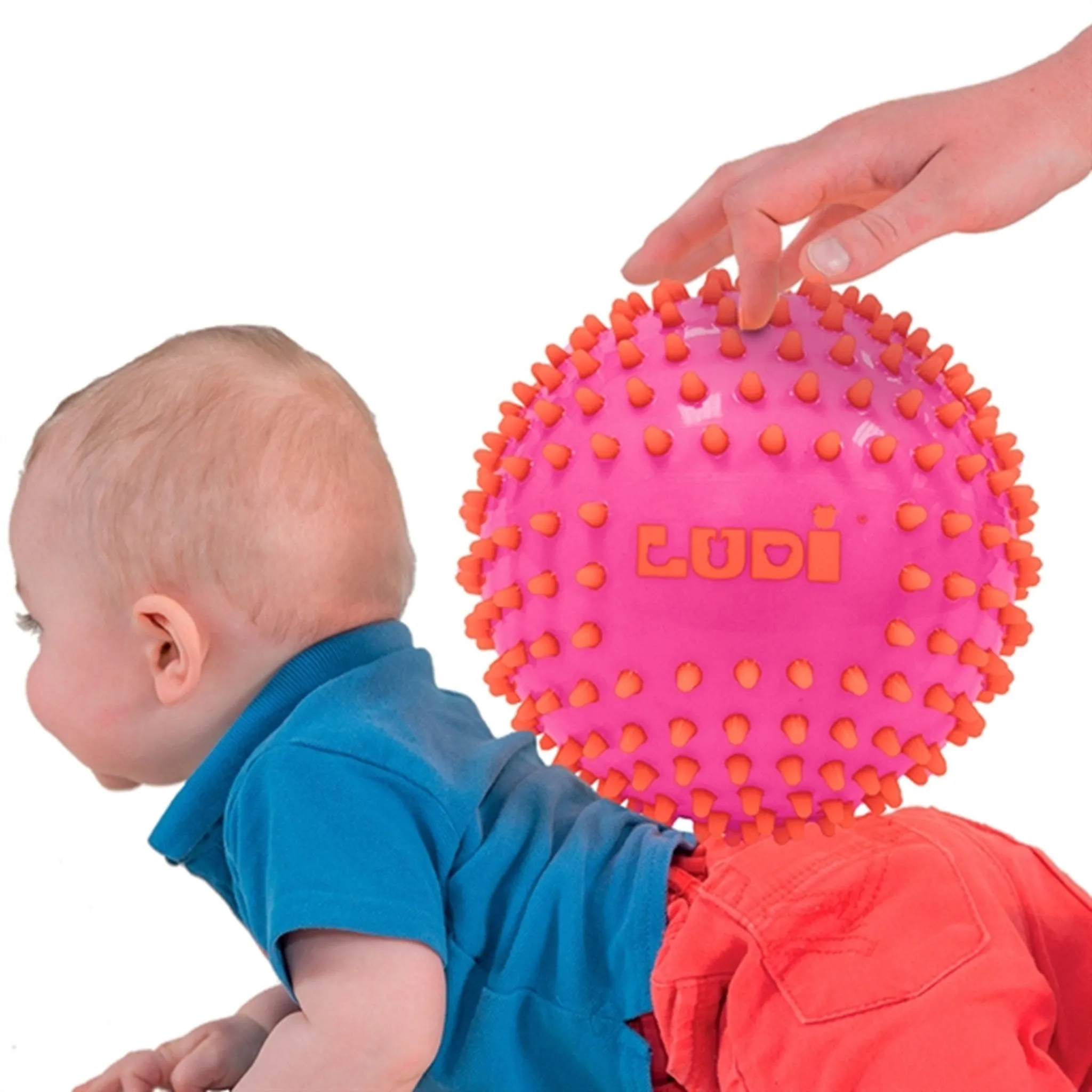 LUDI Sensory Balls 3 pcs Pink