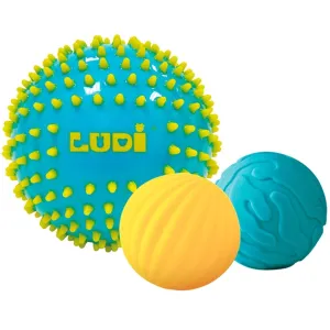 LUDI Sensory Balls 3 pcs
