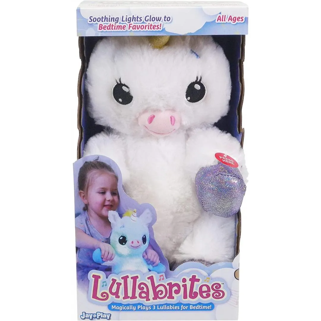 Lullabrites Unicorn Plush Jay at Play Toy