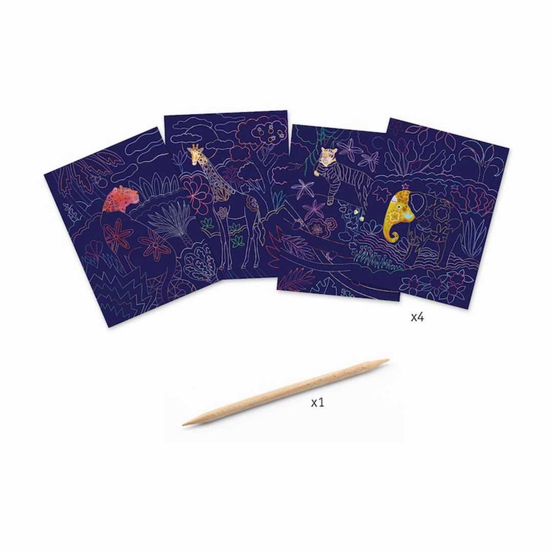 Lush Nature Scratch Cards