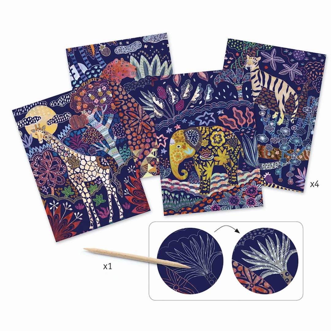 Lush Nature Scratch Cards