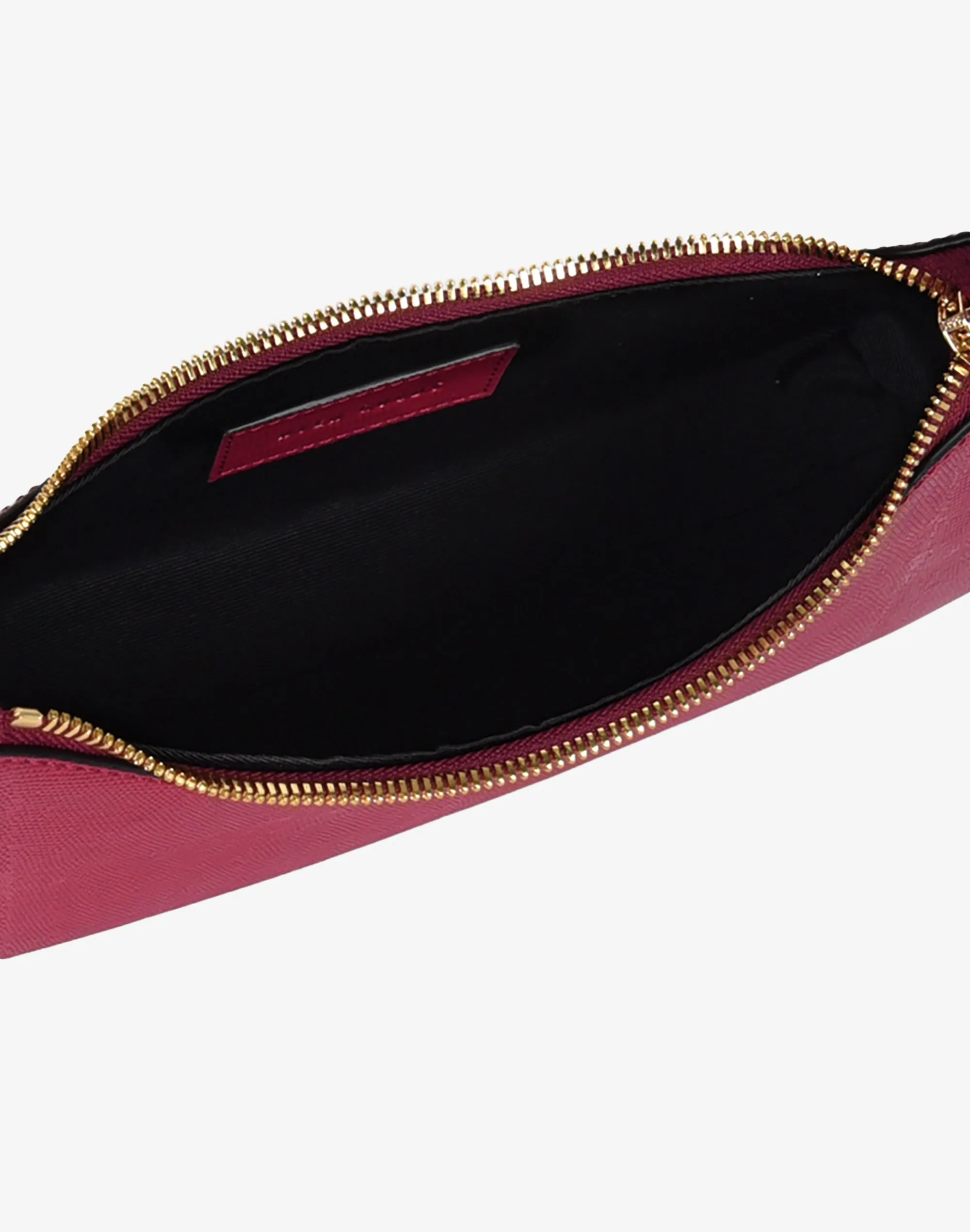 Luxe Mini Shoulder Bag - Cherry Red Lizard