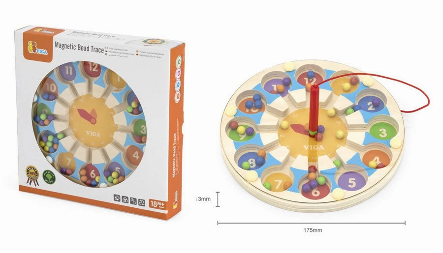 Magnetic Bead Trace - Clock