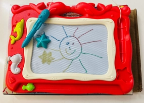Magnetic drawing Board Coloured
