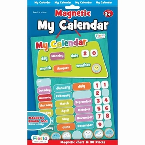 Magnetic My Calendar Blue - small