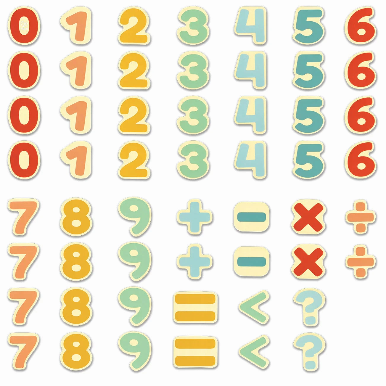 Magnetic Numbers Hape