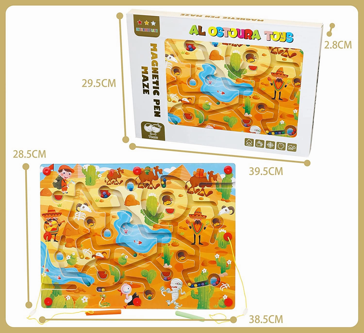 Magnetic Puzzle Game Maze