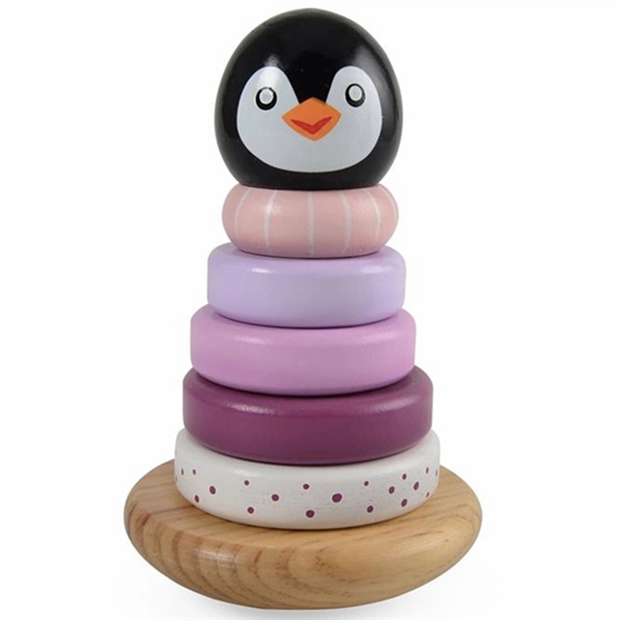 Magni Stacking Tower Penguin Pink
