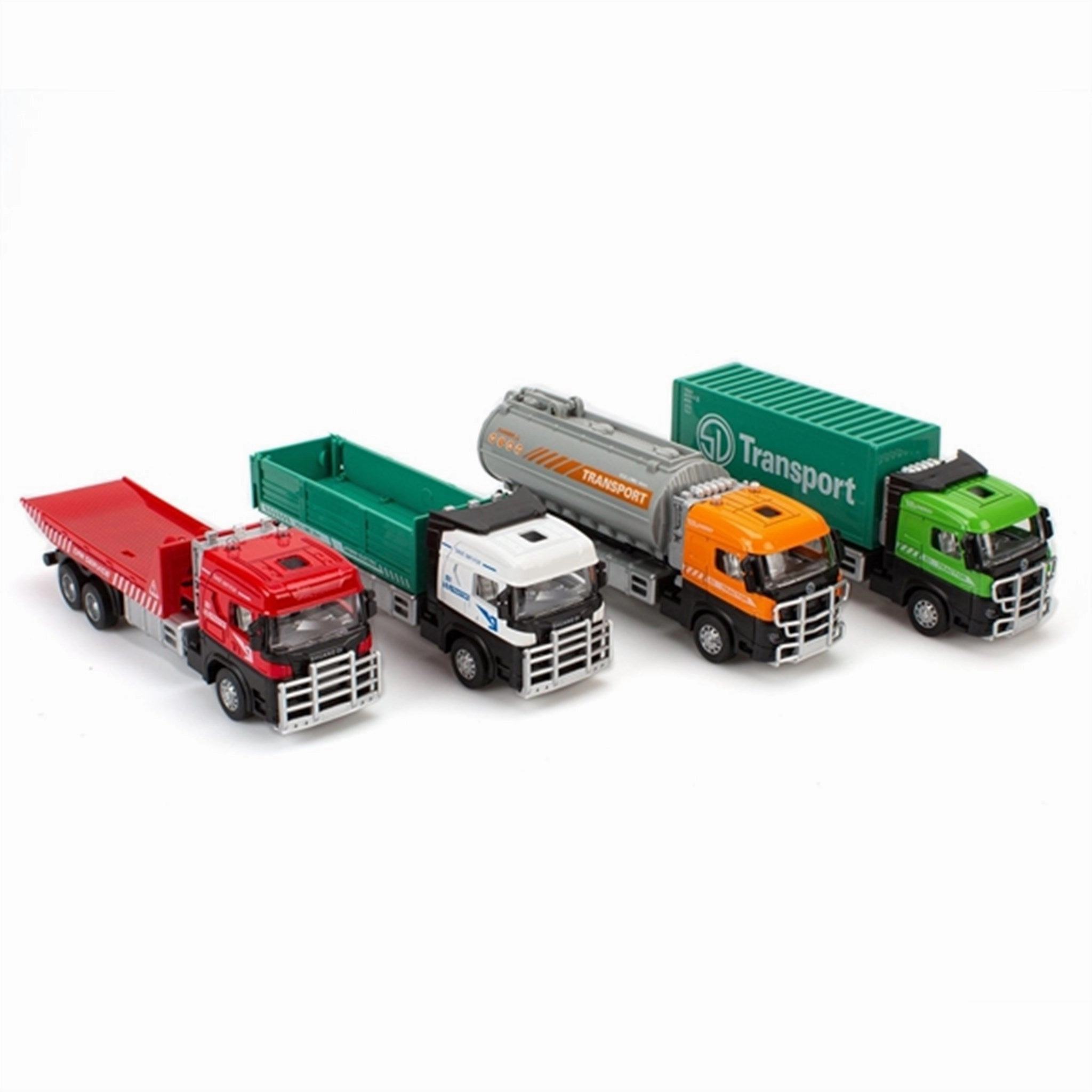 Magni Truck with Pull Back Orange