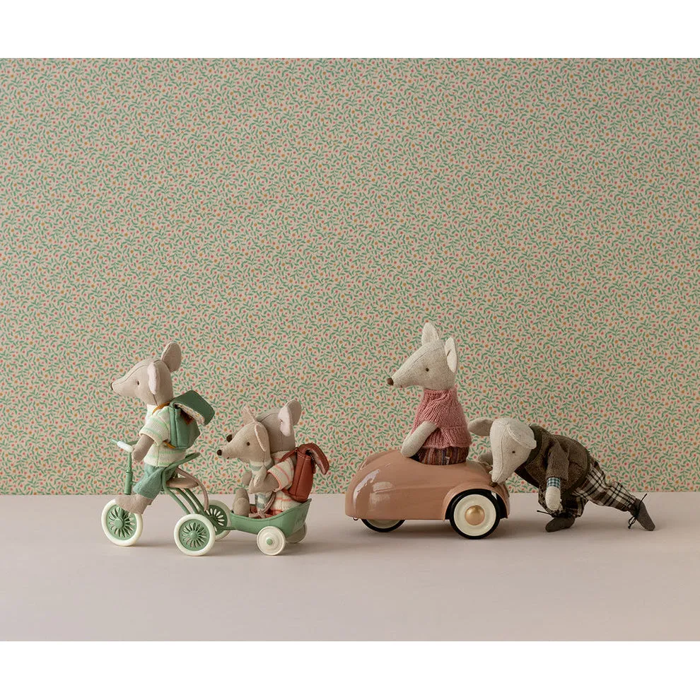 Maileg Abri  Tricycle, Mouse - Green