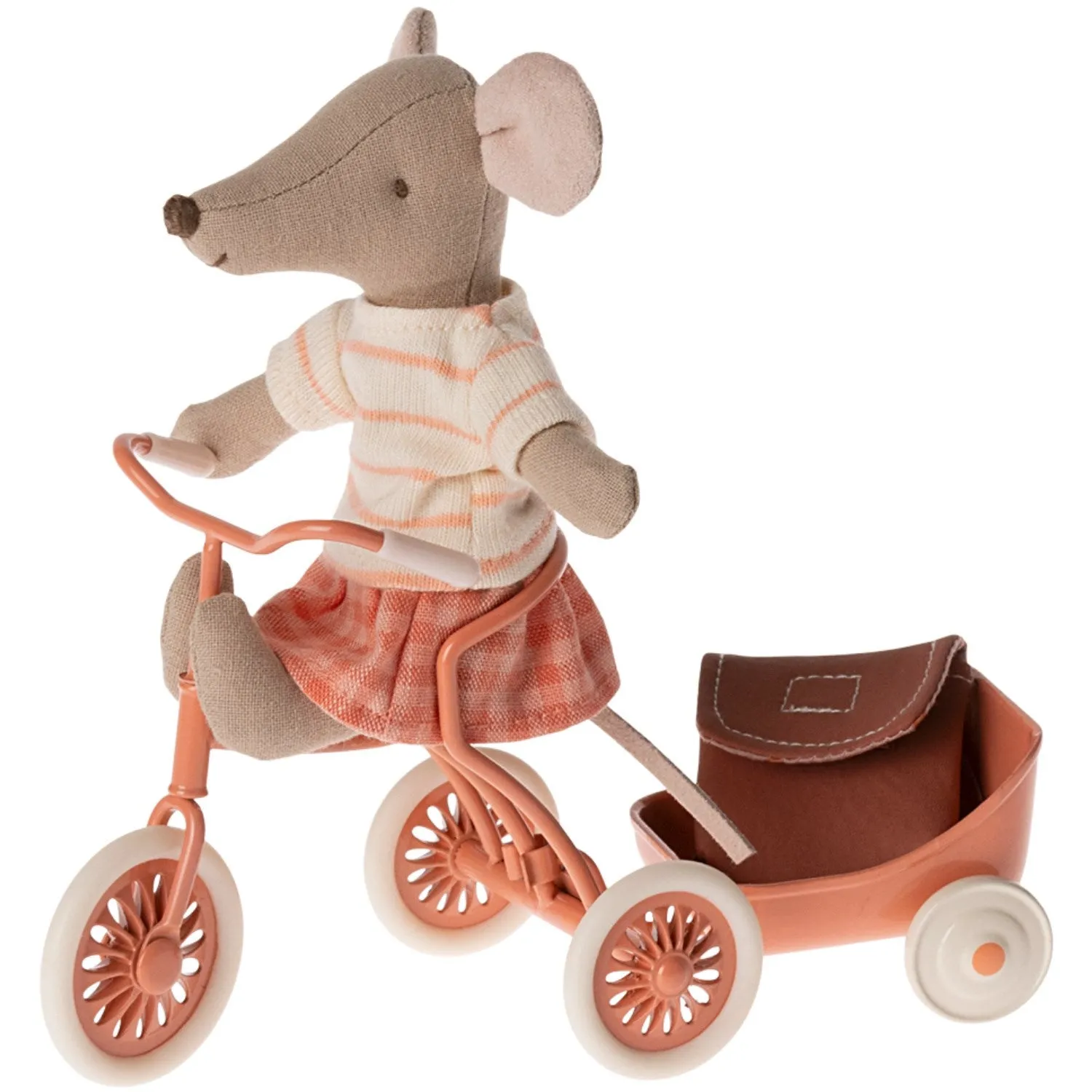 Maileg Cykel Mus, Stores?ster - Koral