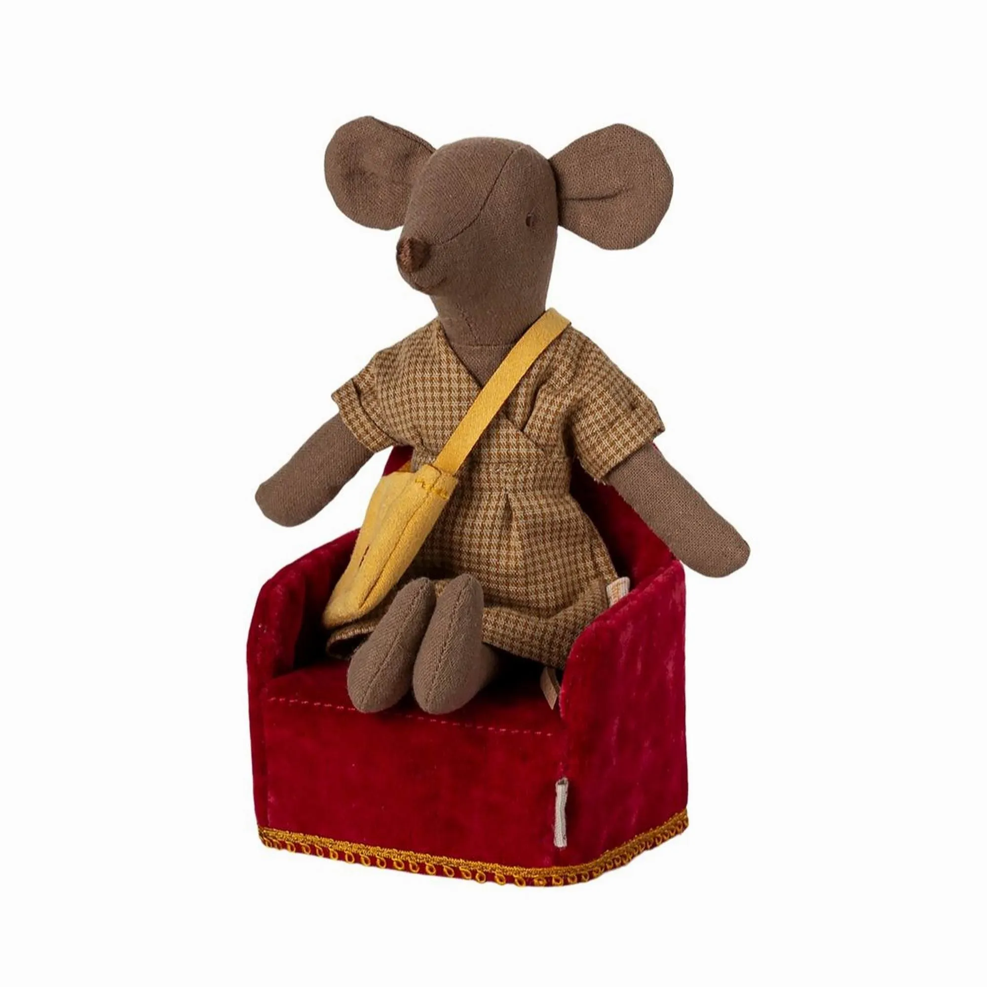 Maileg Folding Chair, Mouse  Red
