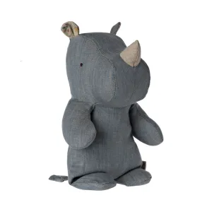 Maileg Safari Friends, Small Rhino - Blue/Sand