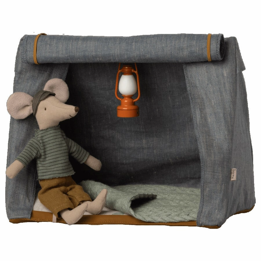 Maileg Happy Camper Tent, Mouse