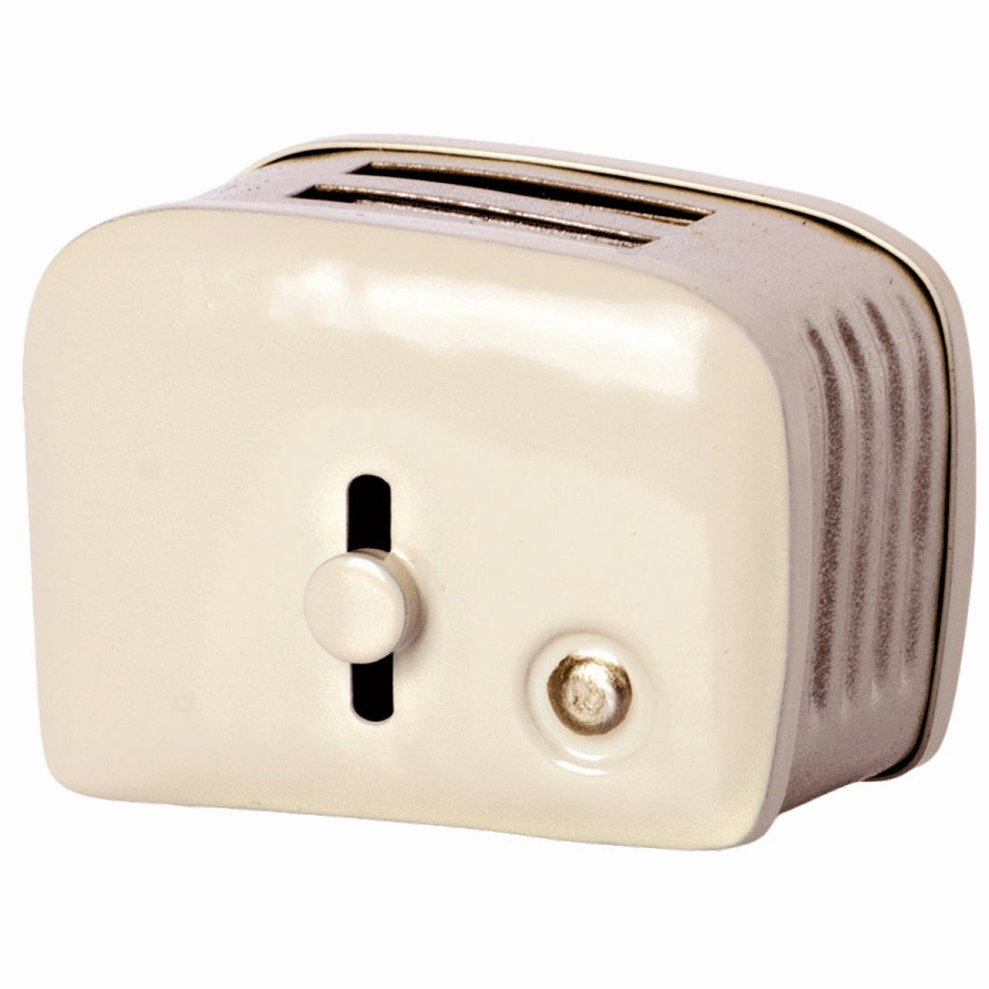 Maileg Miniature Toaster & Bread Off White