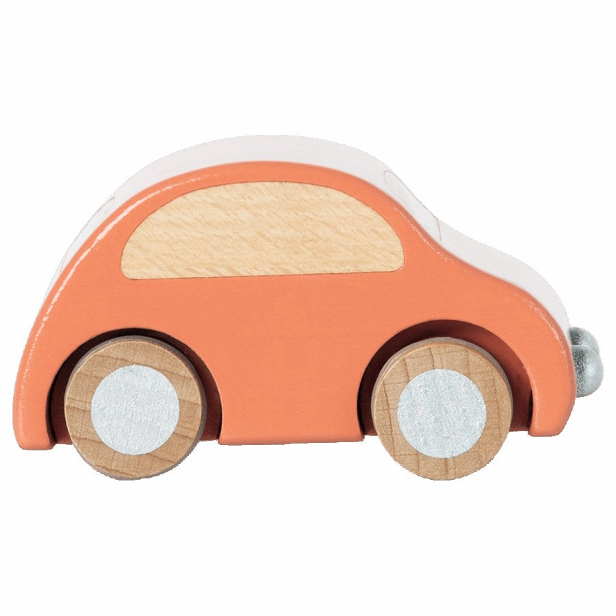 Maileg Wooden Car - Coral