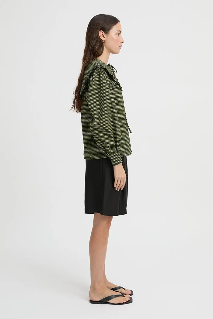 Maja Shirt Green Gingham