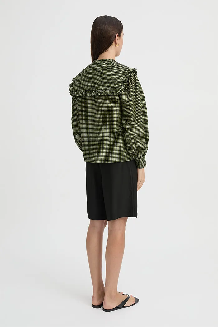 Maja Shirt Green Gingham