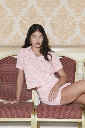 Marfa Polo Knit Pink
