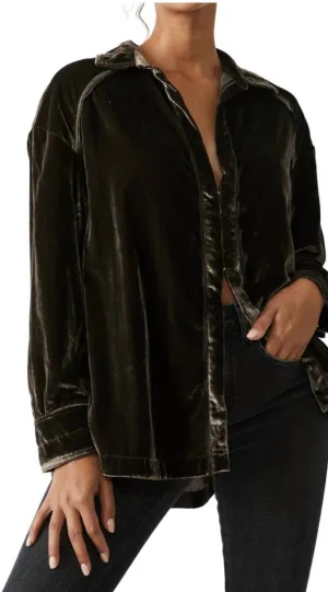 Marianne Velvet Shirt