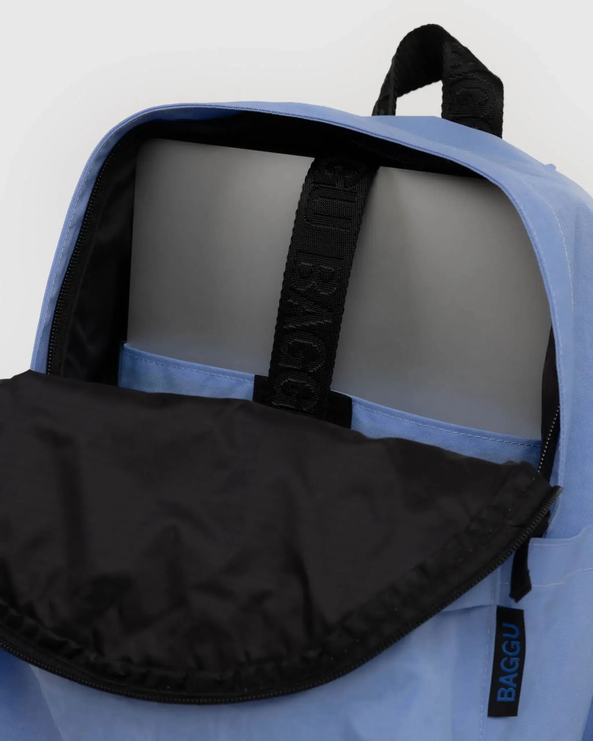 Medium Nylon Backpack - Pansy Blue