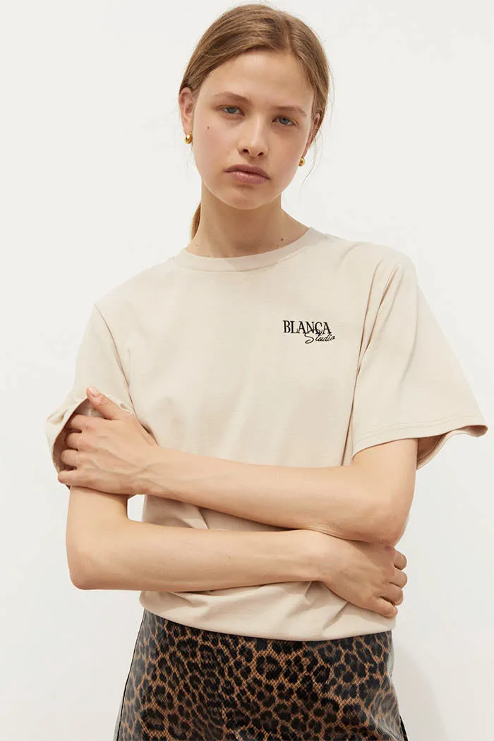 Melanie Tee Beige