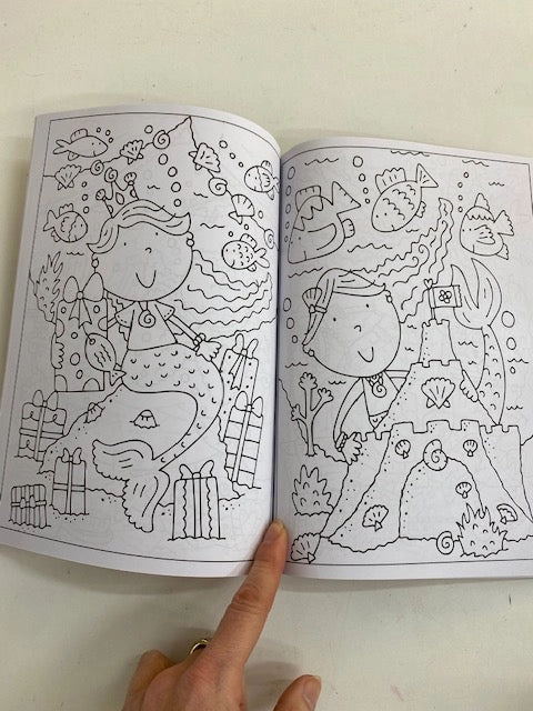 Mermaid Colouring Book