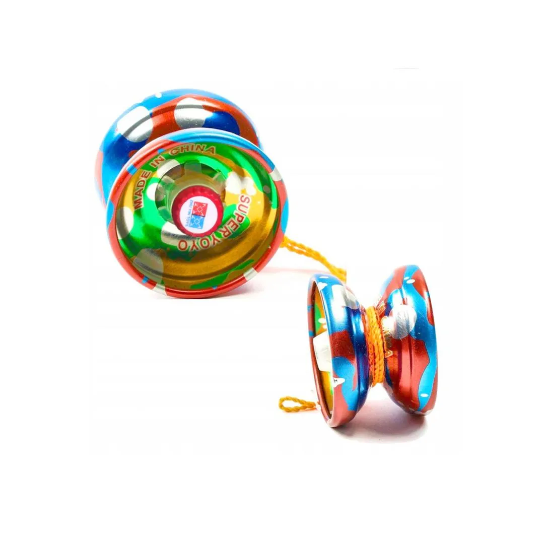 Metal Yoyo With Alloy Bearing Supersonic Spin toy - SAM Toys