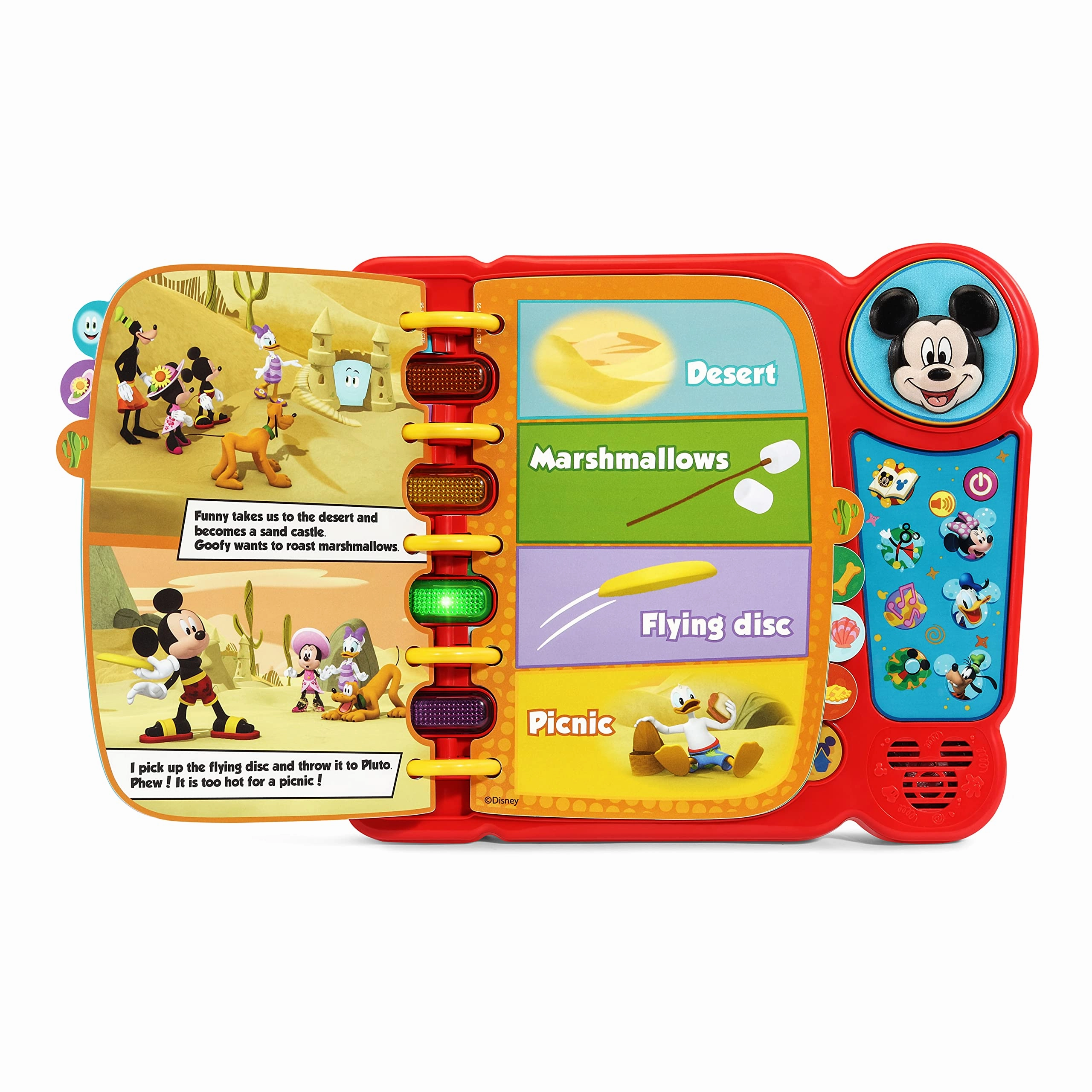 Mickey Mouse Funhouse Explore & Learn Book