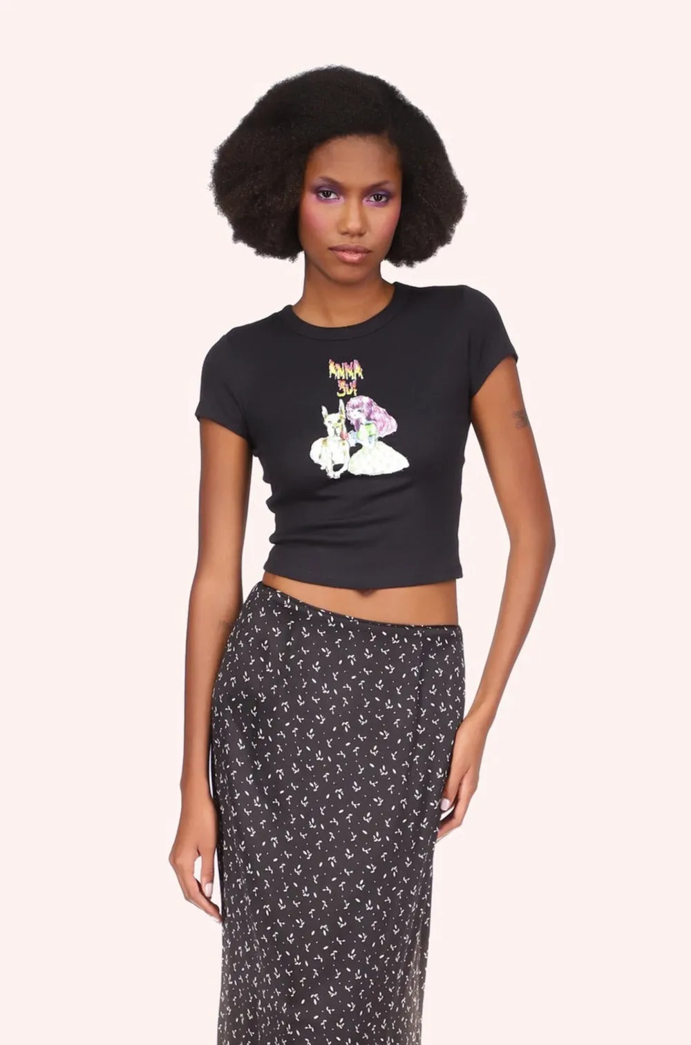 Micro Ribbed Baby Tee