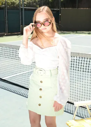 Mid Century Quilted Skirt