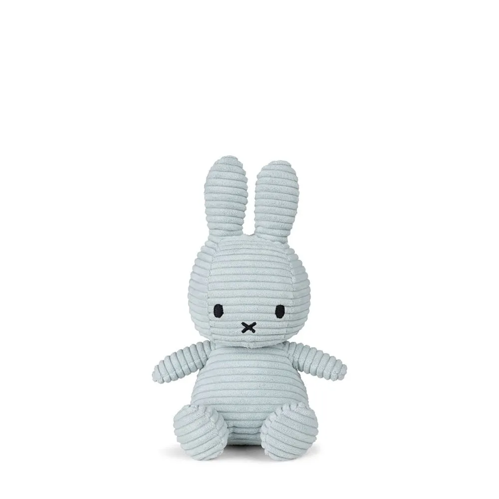 Miffy Bon Ton Toys Miffy Eco Corduroy Soft Jade - 23 cm - 9"