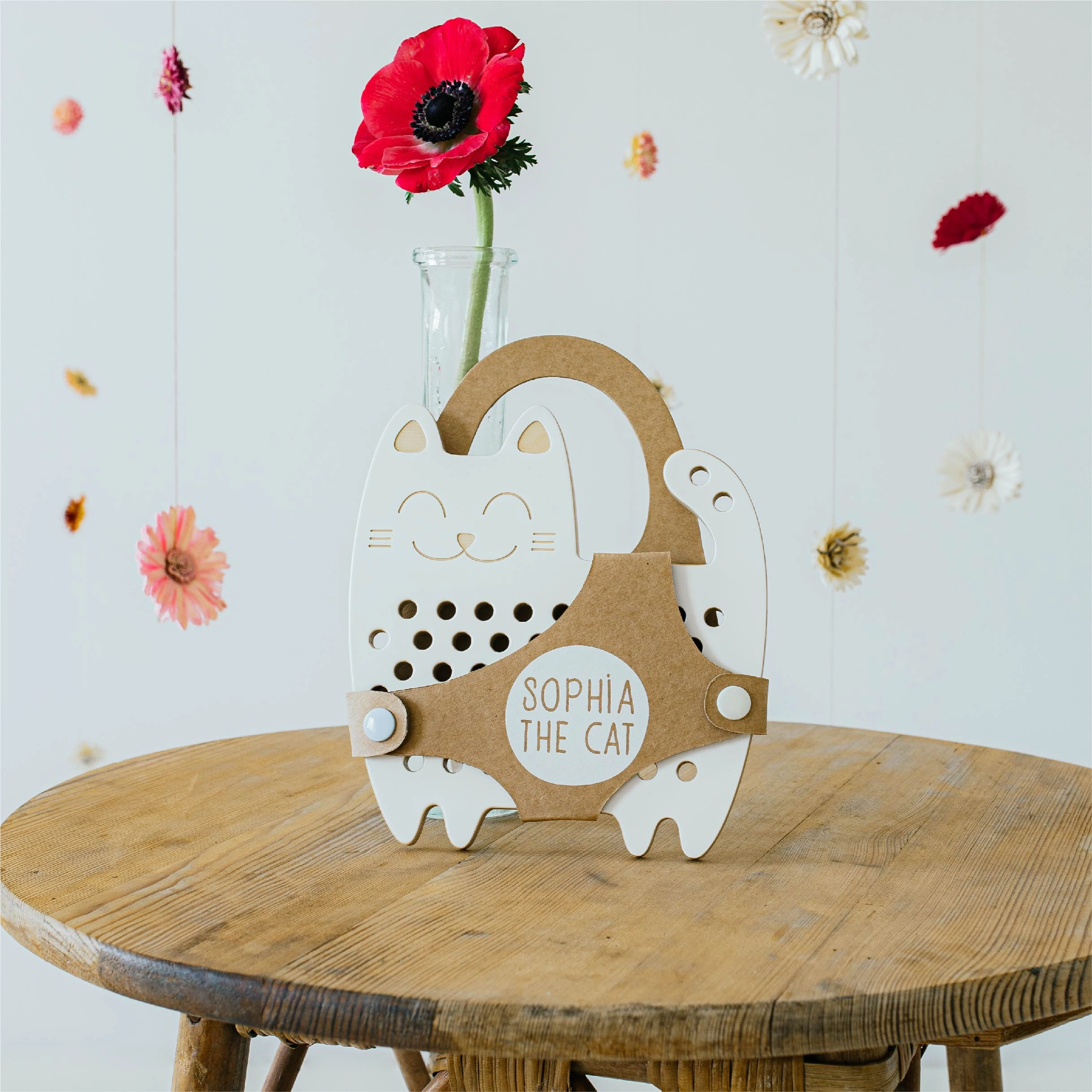 Milin Sophia The Cat ?Wooden Montessori Lacing Toy