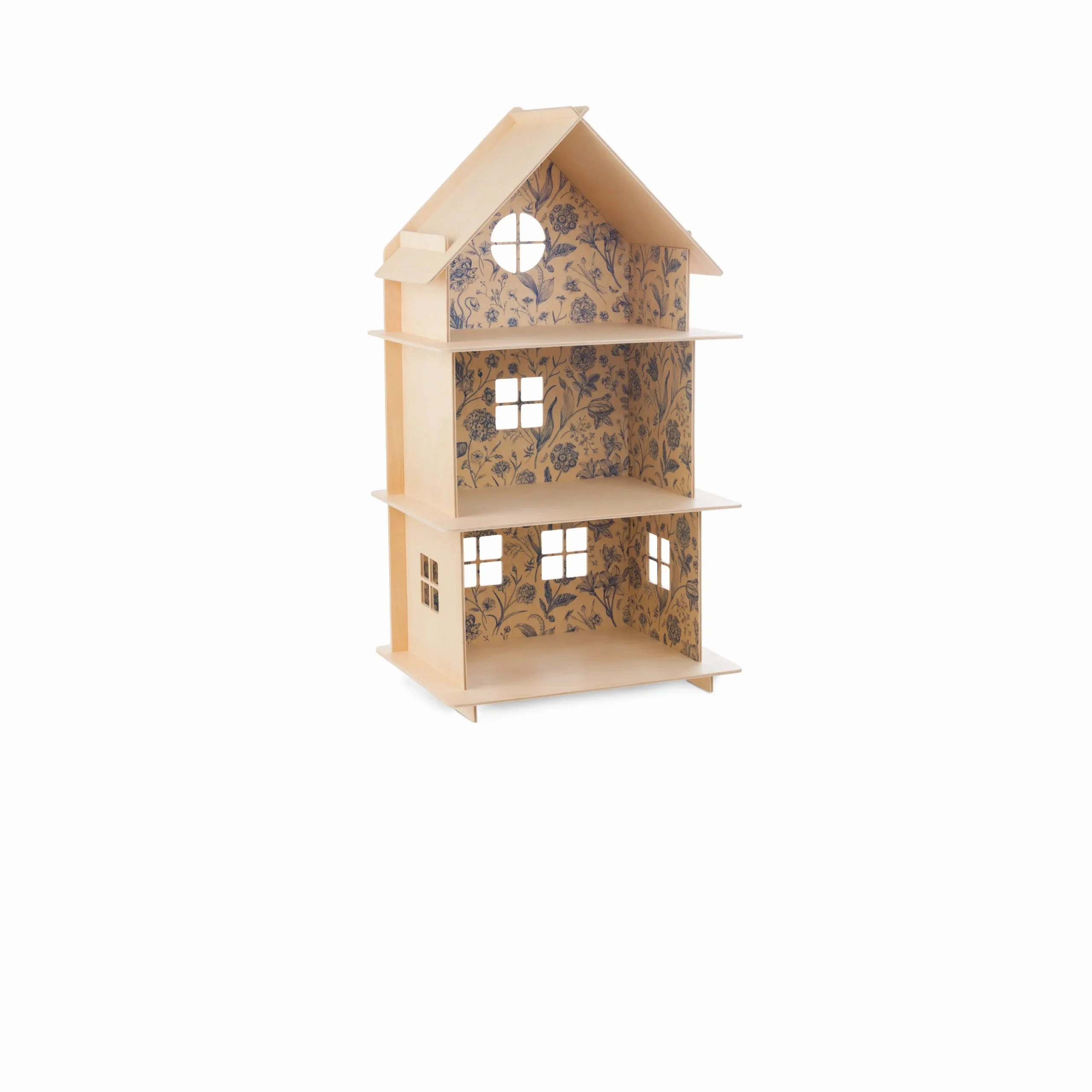 Milin Wooden Dollhouse ?Vintage Flower