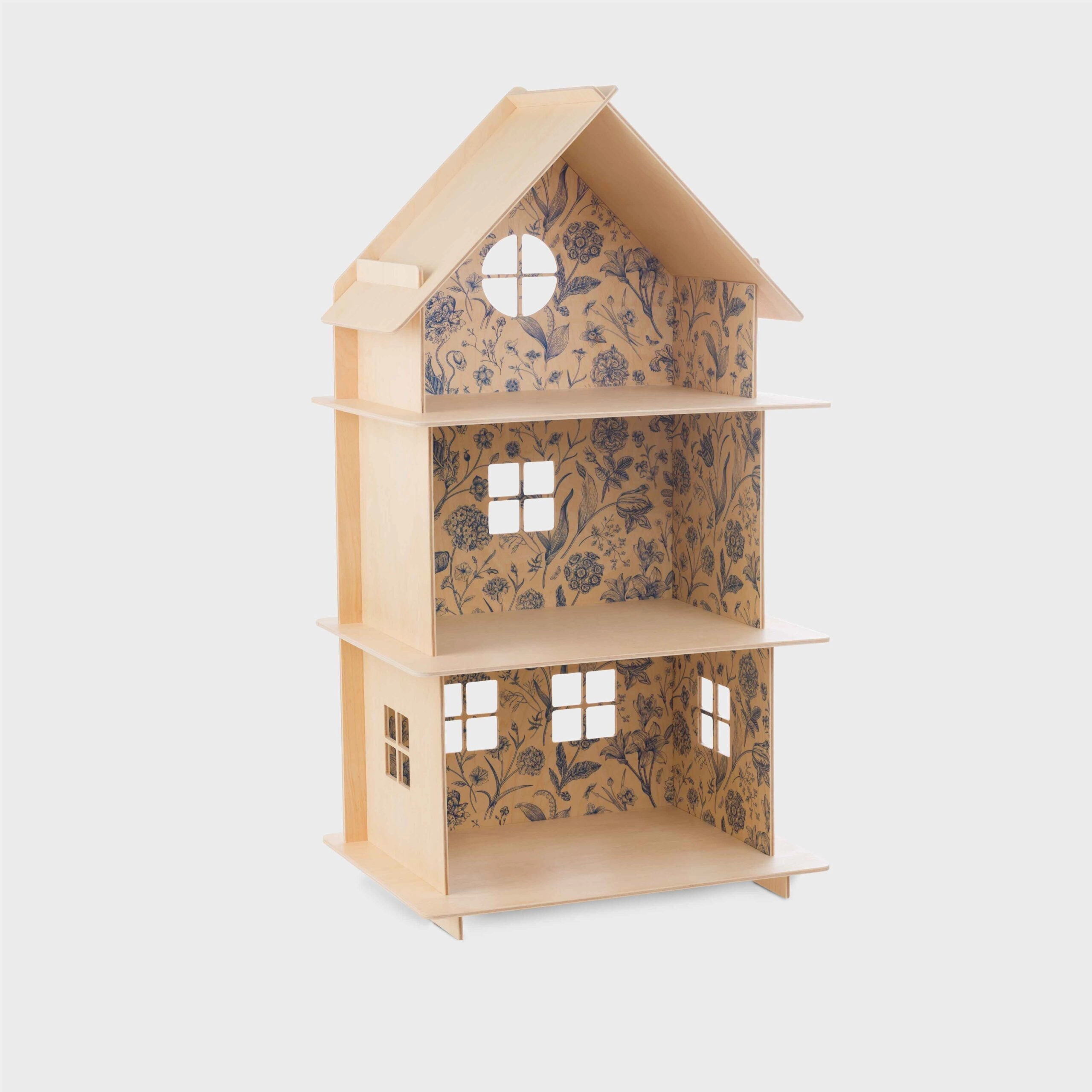 Milin Wooden Dollhouse ?Vintage Flower
