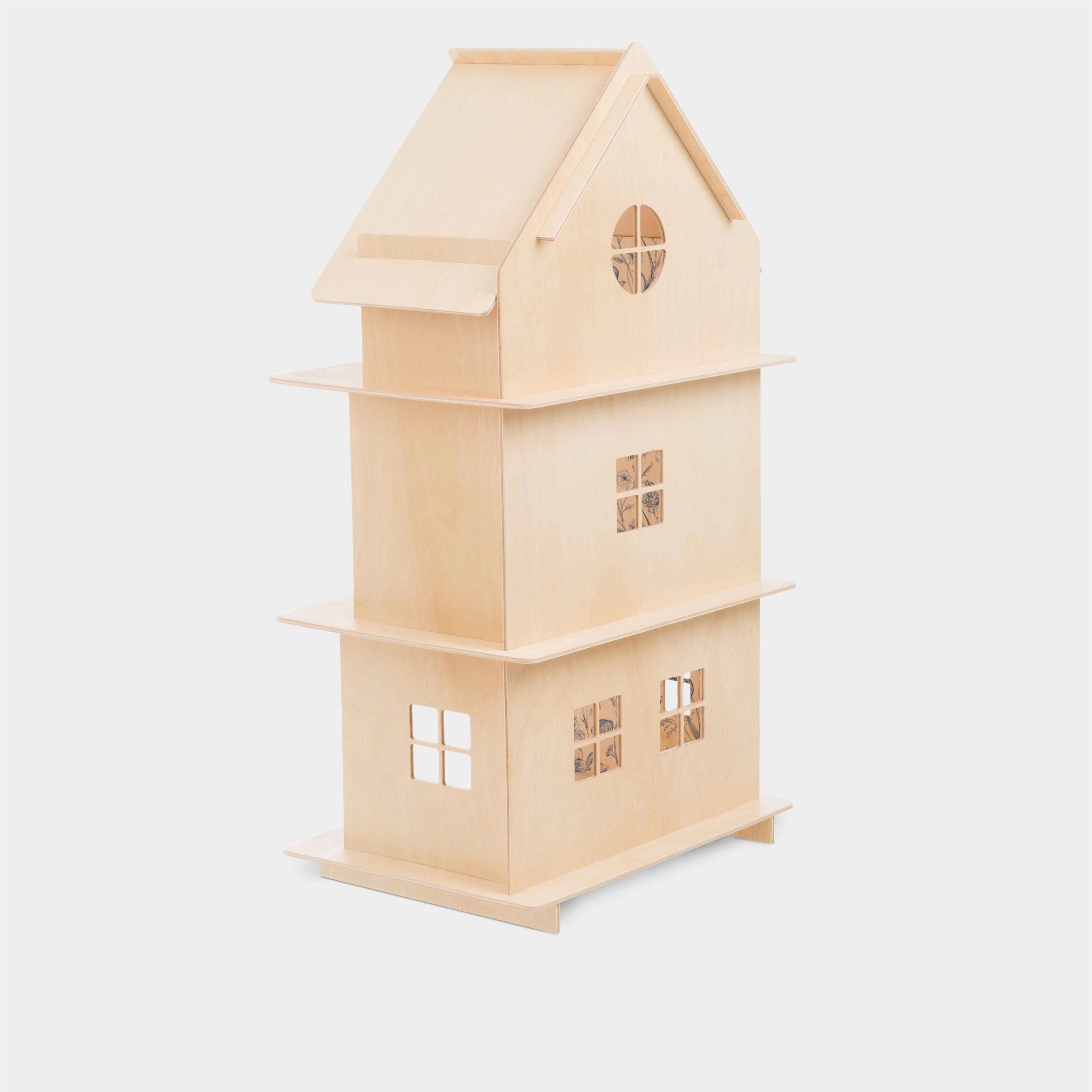 Milin Wooden Dollhouse ?Vintage Flower