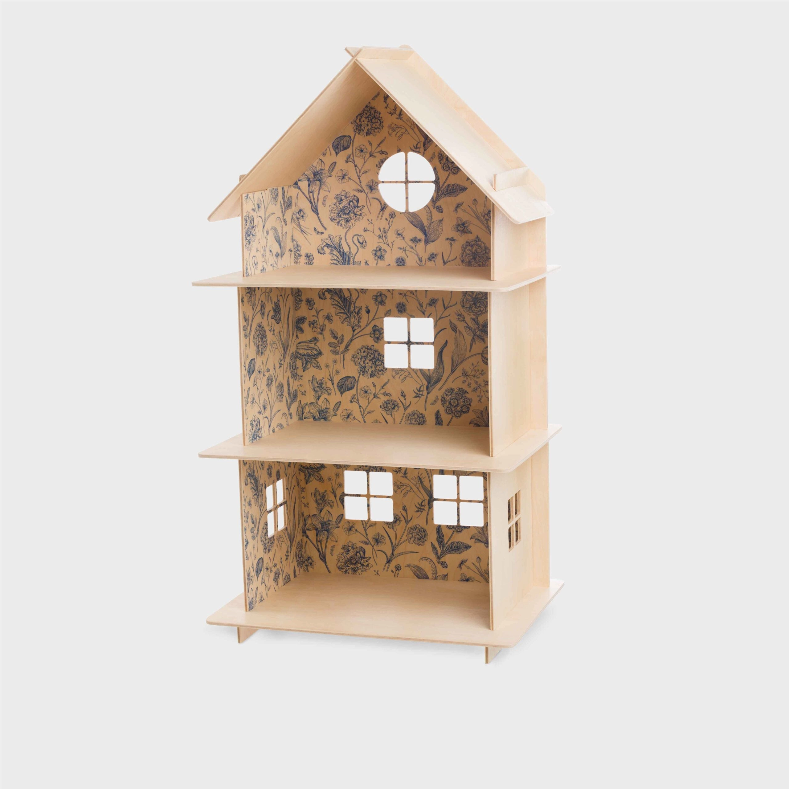 Milin Wooden Dollhouse ?Vintage Flower