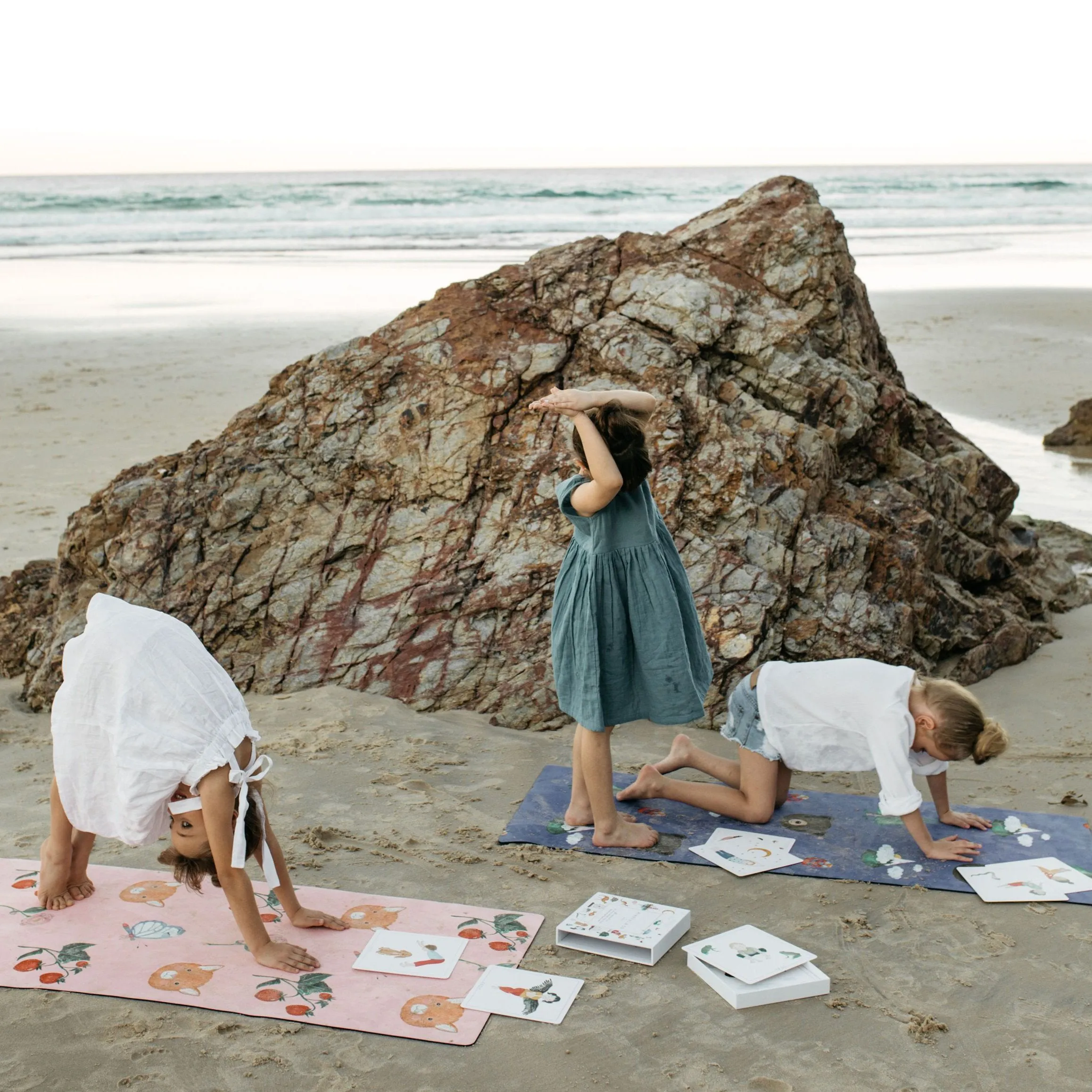 Mindful & Co Kids Luxe Kids Yoga Mats Dino