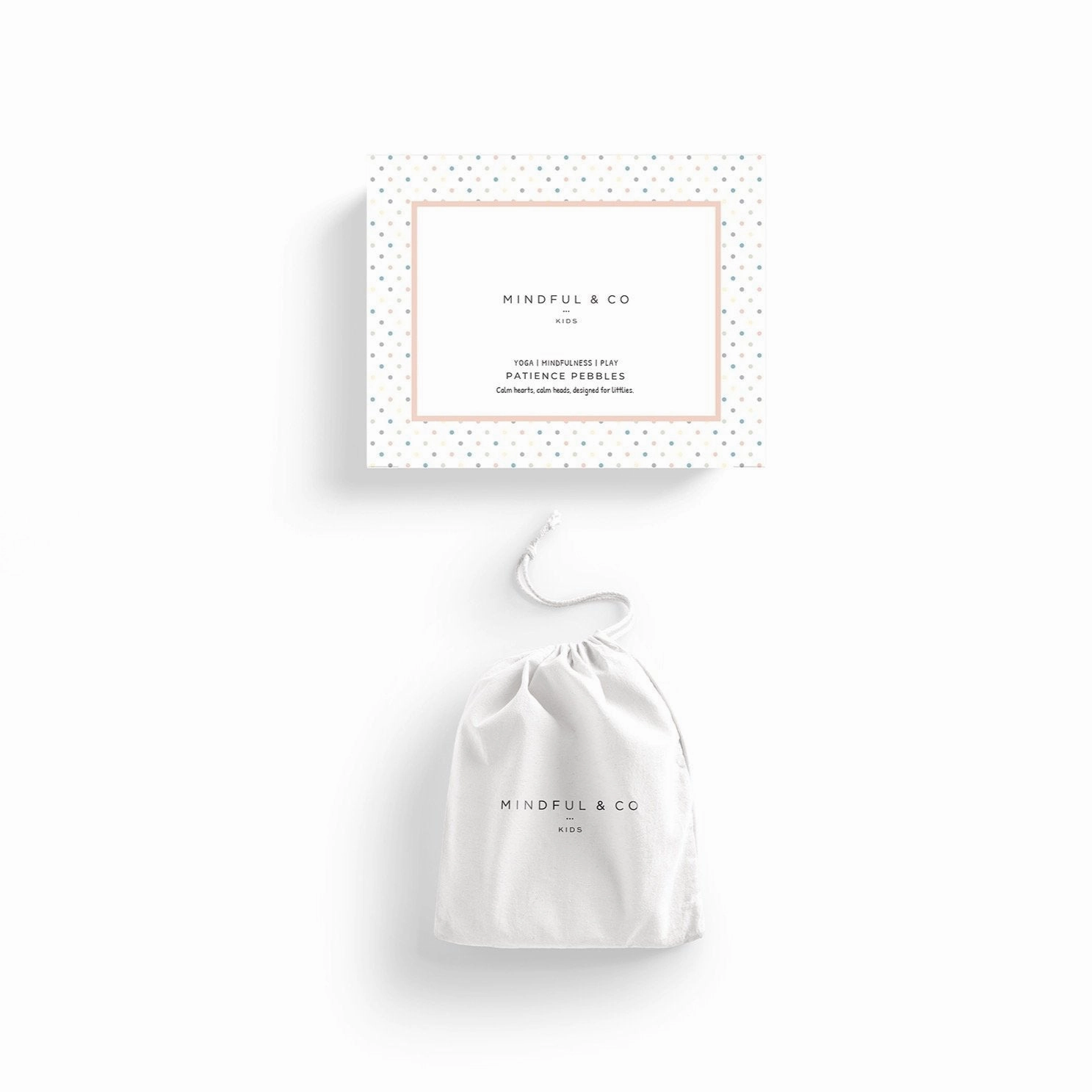 Mindful & Co Kids Patience Pebbles Rose