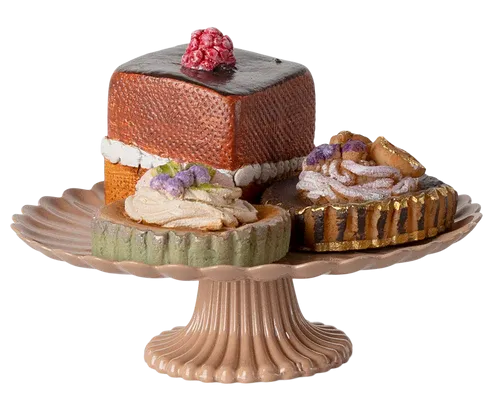 Miniature Cakes And Cakestand