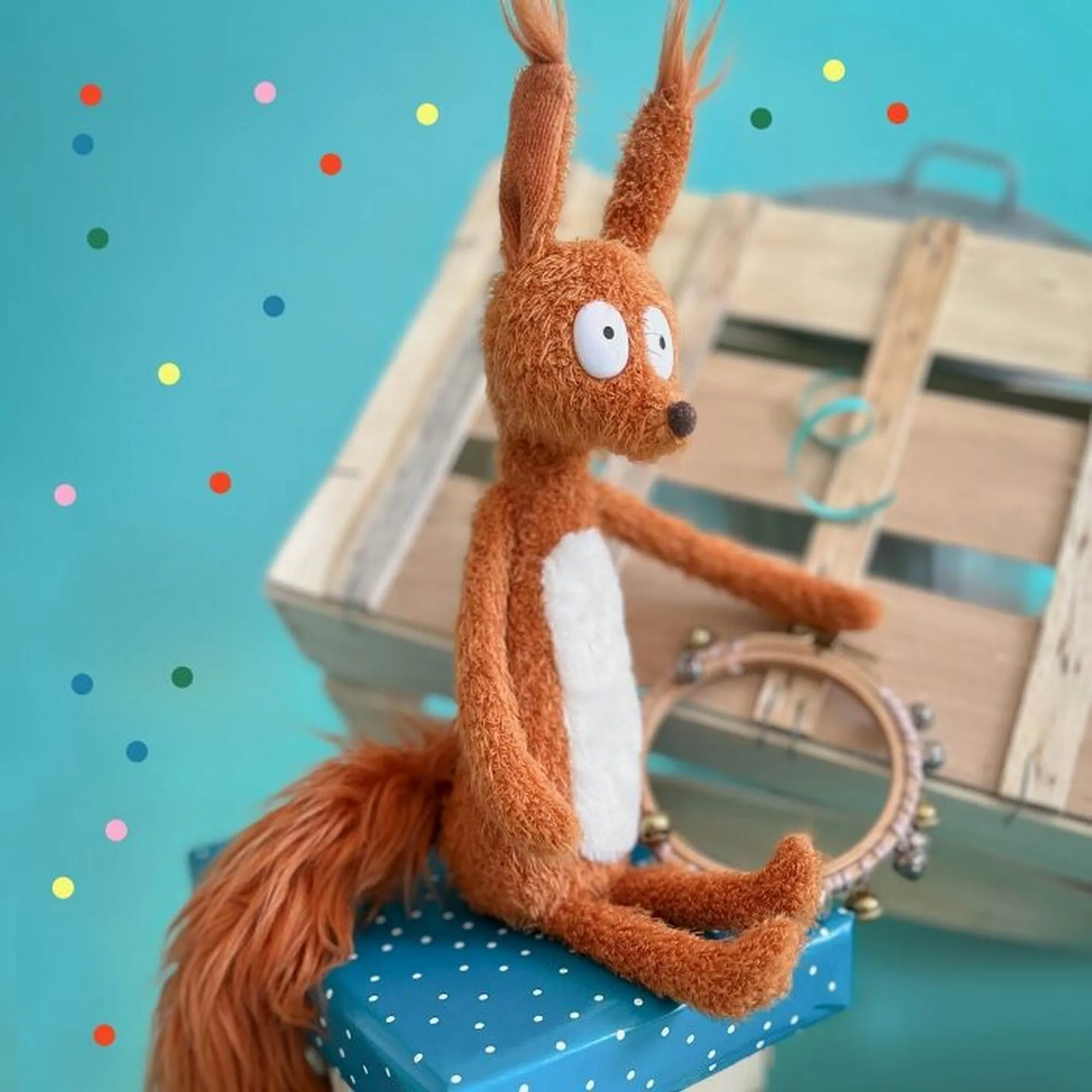 Moulin Roty Ecole Des Loisirs Squirrel 34CM