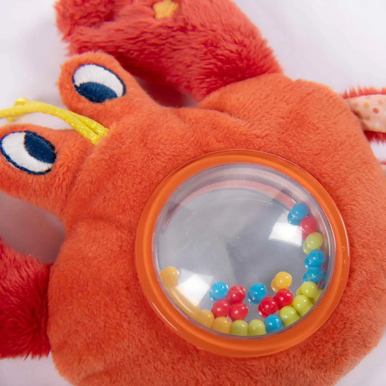 Moulin Roty Les Adventures De Paulie Crab Rattle H 14cm