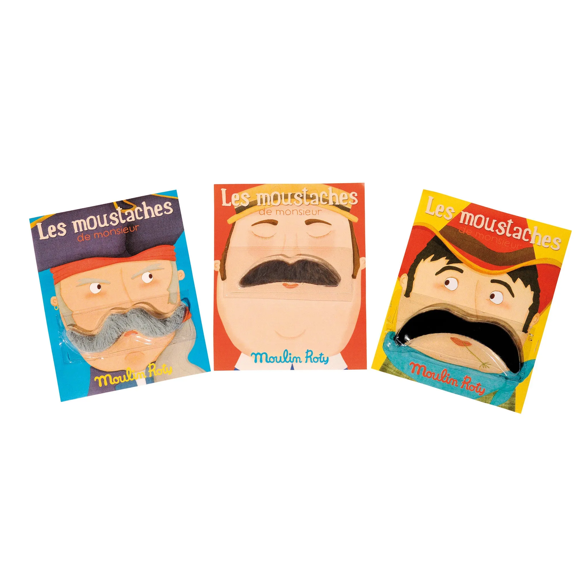 Moulin Roty Les Petites Merveilles Brown Moustaches