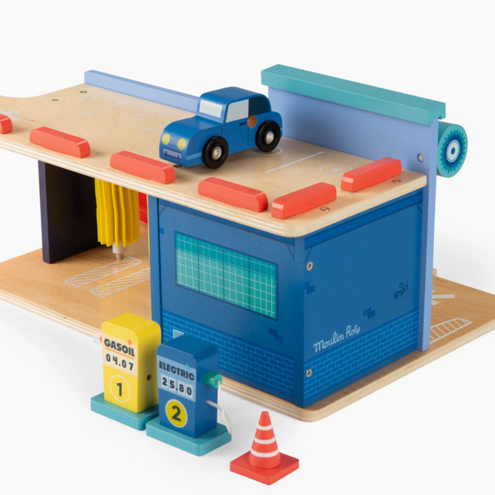 Moulin Roty Avenue Du Moulin Wooden Gas Station