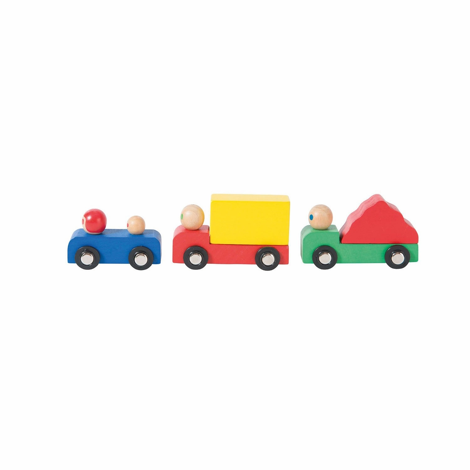 Moulin Roty Wooden Cars Set of 3