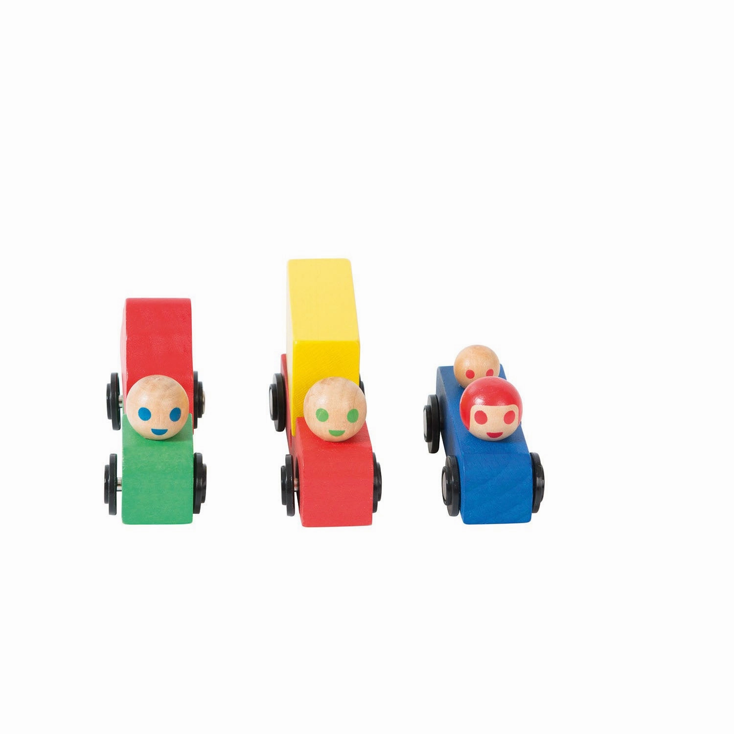 Moulin Roty Wooden Cars Set of 3