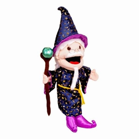 Moving Mouth Wizard Hand Puppet